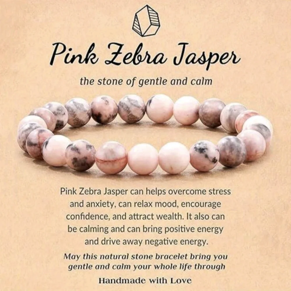 Natural Stone Bracelet Set Bohemian Boho Jewelry